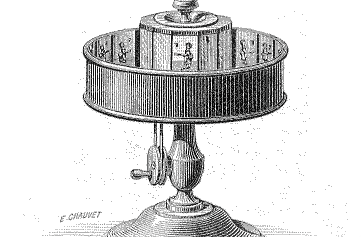 Первая анимация. Праксиноскоп Эмиля Рейно. Праксиноскоп 1887. Проекционный праксиноскоп. Рисунок для праксиноскоп.