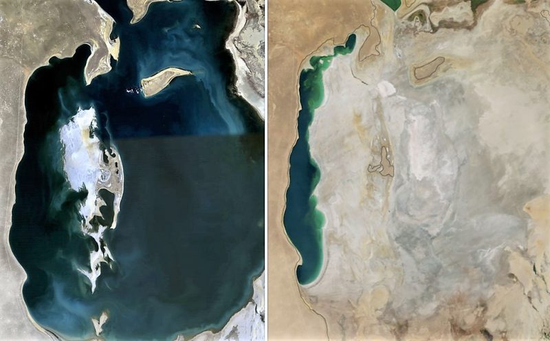 Aral Sea | What is, location, characteristics, history, economy ...